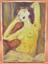 Peinture à l'huile sur toile