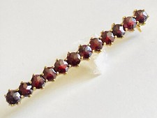 Broche Barrette grenat VINTAGE