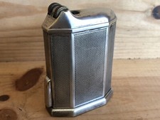 Briquet de Table Flaminaire Quercia argent massif poinçon Minerve Non testé