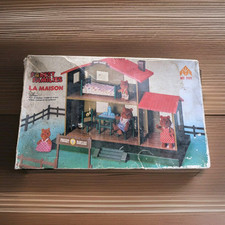 Toys Jouet Vintage - Mc toy Forest Families - Maison + Vingtaine De Personnages
