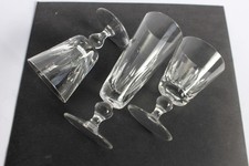 Saint Louis 3 verres cristal