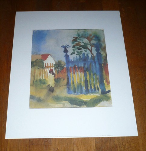 Poster affiche august - affiche, macke