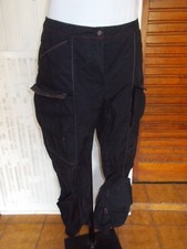 Original pantalon noir multi poches et liens ICONOCLAST TERRANOVA 40 17ETJ57
