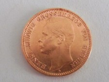 SUPERBE 20 MARK OR ERNST LUDWIG  1906 A.  SUP-  / 7.98  GR. RARE A COLLECTIONNER