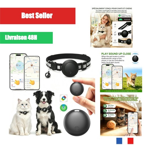Traceur gps chat chien - chat, sans
