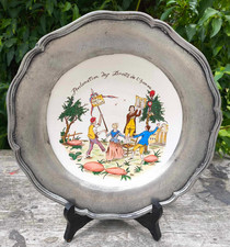 Assiette commémorative