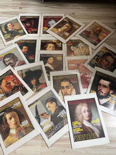 Lot revues grands peintres - lot,