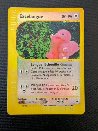 Carte pokémon excelangue - pokémon,