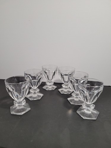 Verres cristal signé saint - 6,