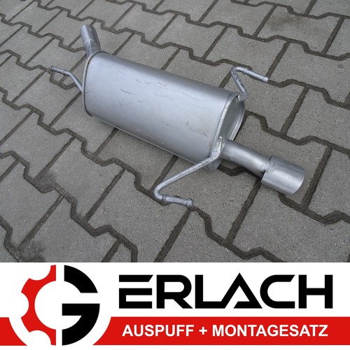 Pot échappement pour opel - d'échappement,