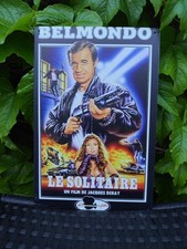 Plaque métal film Belmondo le