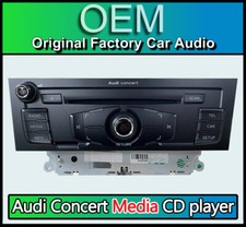 Lecteur CD Radio Auto Audi A4, Audi Concert MEDIA 8T2035186P CQ-JA1971G
