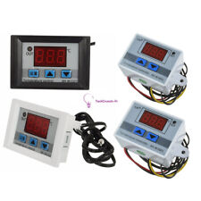 12V/24V/220V Digital LED Temperature Controller Thermostat Control Switch Probe