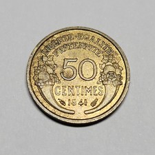 50 CENTIMES MORLON 1941