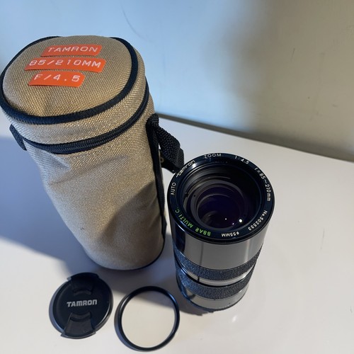 Tamron 210mm 5 lens - f/4.5,