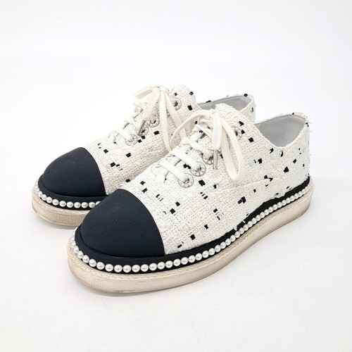 Chanel baskets tweed - chanel,