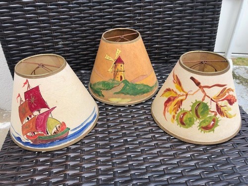 Lot abat jour - jour, vintage
