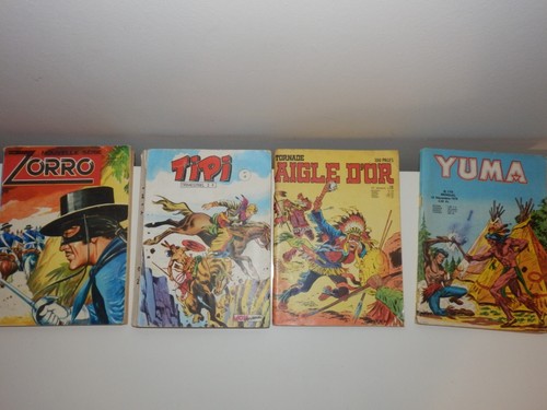 Lot petit format zorro - bd,