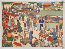 Affiche Scolaire LA FOIRE + LA