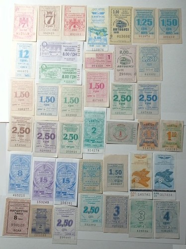 Tickets transports bus - tickets, (bus