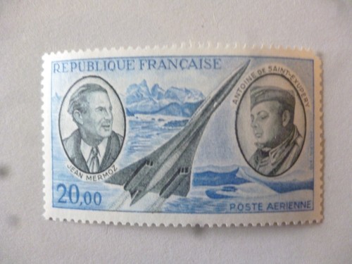 Timbre france poste aérienne - france,