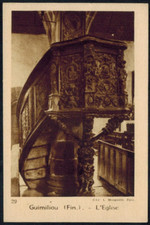 Chromo-chicorée Arlatte-Cambrai-Guimiliau-l'eglise-Db.33