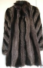 veste vintage  fourrure Renard