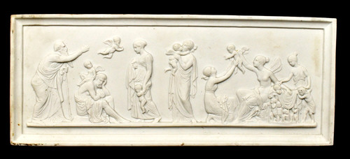 Bas relief porcelaine royal - bas,