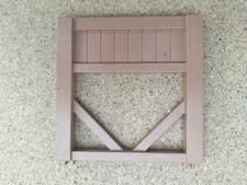 PLAYMOBIL MUR MARRON APPENTIS MAISON FORESTIERE 4207