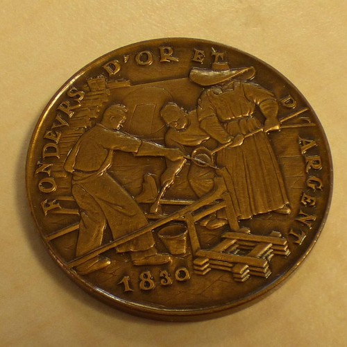 Medal visite monnaie - la,