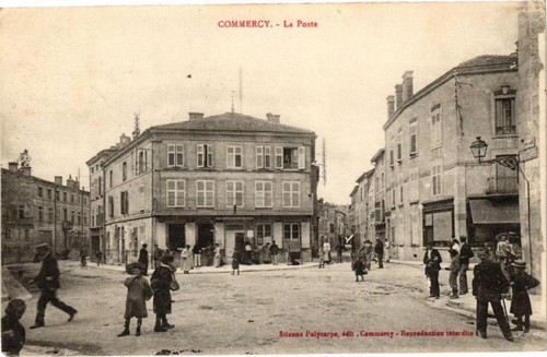 Cpa commercy poste - commercy-la,