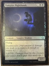 mtg magic Faucon de nuit