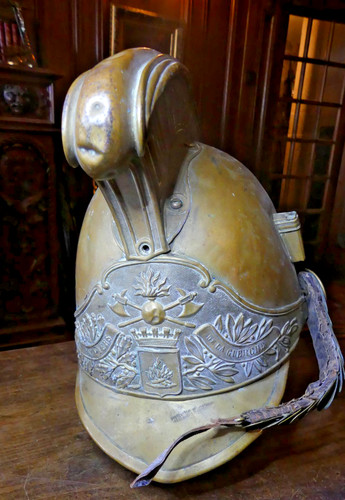Casque sapeur pompier - sapeur,