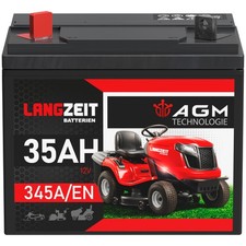 Batterie tracteur pelouse 12v - batterie,