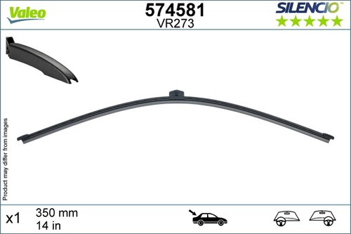 Valeo 574581 essuie glace lame - 574581,