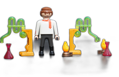 Playmobil laboratoire