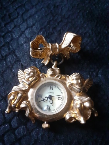 Vintage montre broche - montre-broche, avon