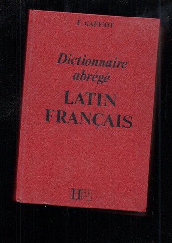 Livre félix gaffiot - livre,