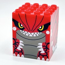 Groudon Pokemon Mega Block