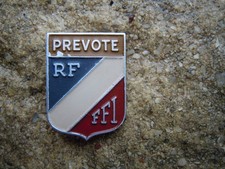 C 18 . MAQUIS . FFI . PREVOTE . WW2 . AUGIS  ALU . MODELE  ARGENTE . TRES RARE