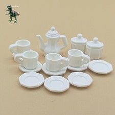 Playmobil 5320 jeu thé-café-vaisselle blanche-assiettes-tasses-manoir victorien