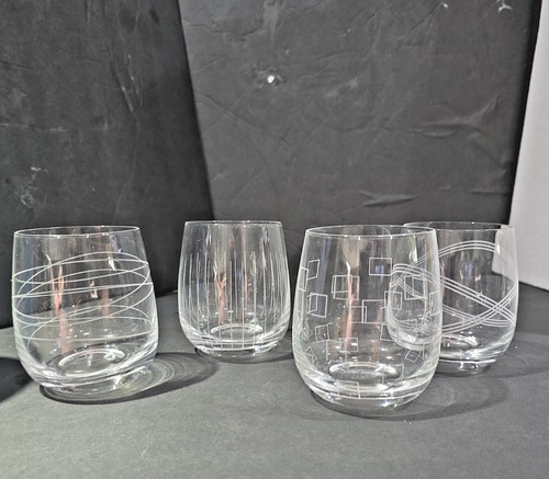 Royal doulton party crystal - 4,
