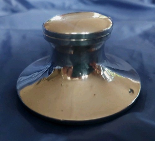 Encrier argent massif - 900, de