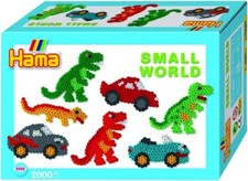 Hama Perles Small World Dinosaure Et Voiture