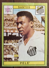 1968/69 PELE' SANTOS Carte De