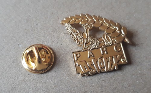 Pin parc asterix - pin's, (doré