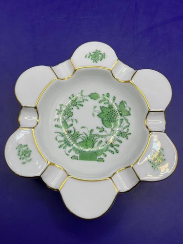 Cendrier porcelaine herend - cendrier,