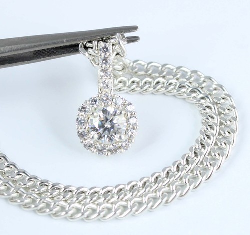 Pendentif solitaire diamant - solitaire,