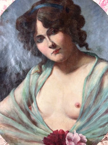 Tableau portrait ancien - ,