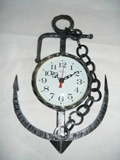 Horloge murale fer - en, forgé